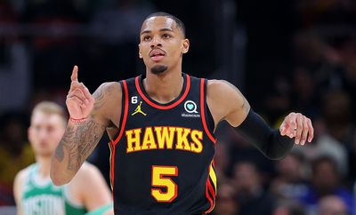 Hawks’ Dejounte Murray suspended for verbal abuse and ‘inappropriate contact’ with a ref