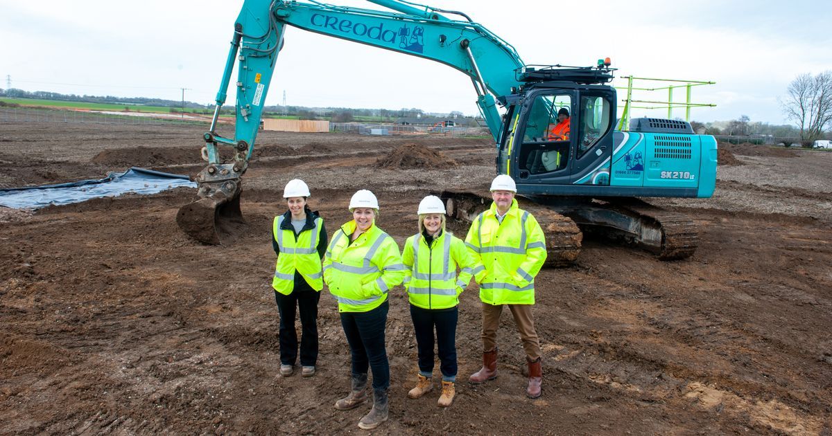 Construction of new Salisbury homes starts with plans…