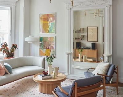 How do you make beautiful original features stand out? Just paint them white, says this designer