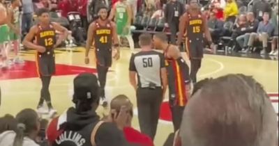 Dejounte Murray investigated by NBA for bumping into referee during Hawks loss