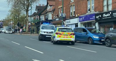 Statement after 'heavy police presence' reported on Mansfield Road in Sherwood