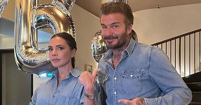 Victoria Beckham unamused as David rocks matching outfit in hilarious blunder