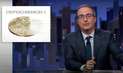 John Oliver on cryptocurrencies: ‘This is all still a casino’
