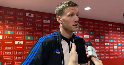 Wout Weghorst admits regret at Solly March penalty antics after Man Utd stars ignored him