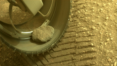 NASA's Perseverance rover loses its hitchhiking 'pet rock' after more than a year together on Mars