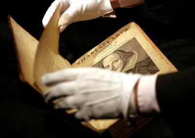 Shakespeare First Folio goes on display in London