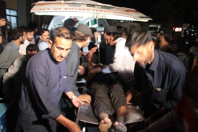 At least 12 killed in blasts at Pakistan counterterrorism office