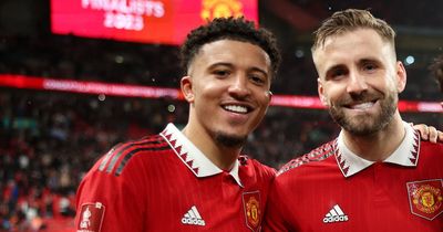 Luke Shaw gave penalty pep talk to Jadon Sancho as Man Utd star exorcised demons