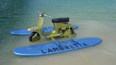 Here's Your Chance To Own The Only Known Lambretta Amphi-Scooter In The World