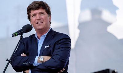 ‘Wow’ and ‘OMG’: shock after Fox News announces Tucker Carlson departure