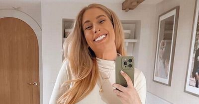 Stacey Solomon unveils naturally curly hair as she's likened to Sandy from Grease