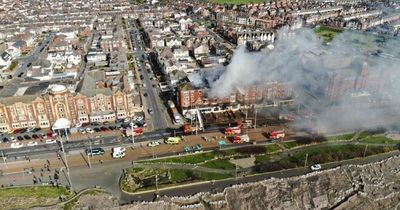 More than 70 firefighters tackle blaze at Blackpool hotel