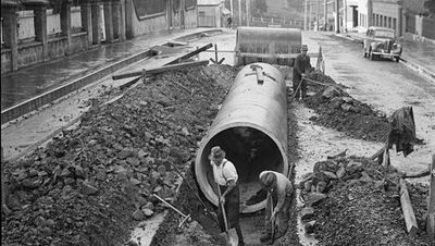 Hobart streets dug up for air raid shelters as WWII threat crept further south