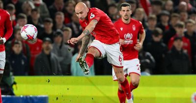 Jonjo Shelvey is left out of the Nottingham Forest squad vs Brighton