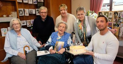 Royalist celebrates her 100th birthday with card from King Charles days before coronation