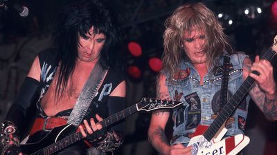 Former W.A.S.P. guitarist Chris Holmes recalls what happened when Blackie Lawless threw raw meat into the back of his amp