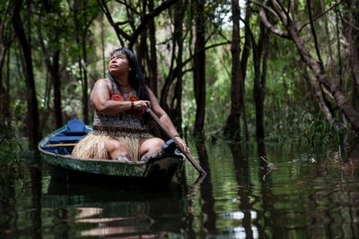 Indigenous woman wins prize for campaign against mining firms in Amazon