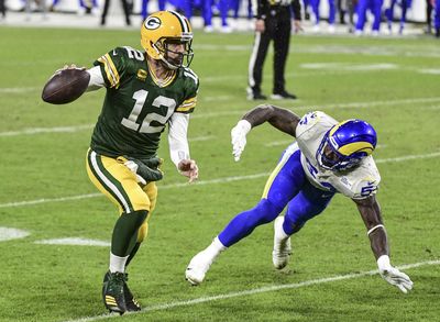 Rams will no longer face Aaron Rodgers in 2023 following trade to Jets