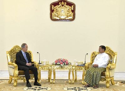 Ex-UN Secretary-General Ban Ki-moon on surprise Myanmar trip