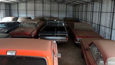 Big Chevy Barn Find Sees Camaro, Impala, Square Body Pickup Collecting Dust
