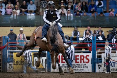 US prisoners compete in unique Louisiana rodeo