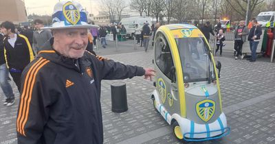 Leeds grandad pimps out mobility scooter in LUFC colours to help his Parkinson's battle