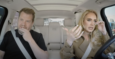 James Corden appears to address online backlash in tearful chat with Adele