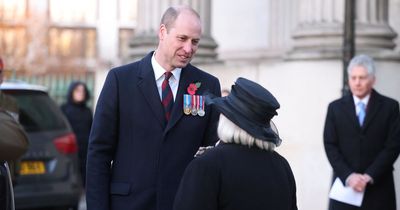 Prince William lays wreath as he leads London commemorations in 5am Anzac Day service