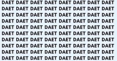 You have eyes like a hawk if you can spot word 'date' in sea of letters in 18 seconds