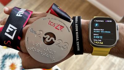 I ran the London Marathon with the Apple Watch Ultra – here's my honest opinion