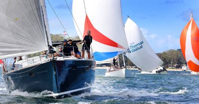 Close battle on first day of Sail Port Stephens