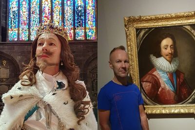 A day in the life of a King Charles I lookalike: ‘It takes a hell of a lot of work’
