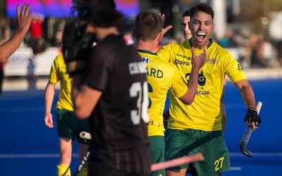 Joel Rintala hat-trick inspires Kookaburras against Kiwis