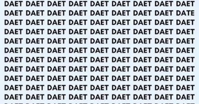 Brain teaser challenges you to spot hidden word in just 18 seconds to join '2% club'