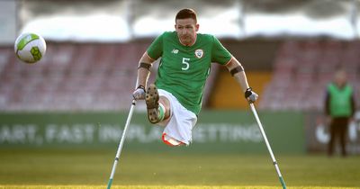 Tributes pour in after death of inspiratioinal Irish amputee footballer David Saunders
