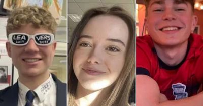 Three school pals aged 17 and 16 who were killed in horror crash on way home pictured
