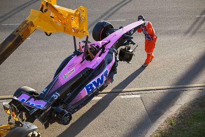 Melbourne F1 crash won't delay Alpine's Baku upgrade