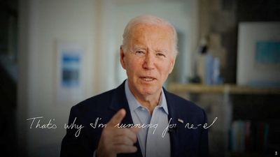 US President Joe Biden announces 2024 re-election bid