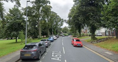 Two men and woman injured after Volkswagen smashes into parked cars