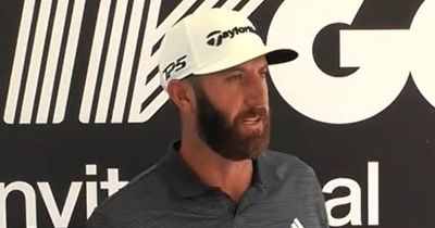 LIV Golf's Dustin Johnson "emphatically denies" disparaging comments about PGA Tour chief