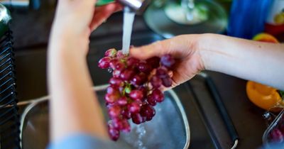 Woman 'shocked' after washing grapes - and urges others to always do the same