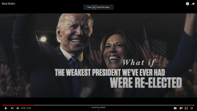 Republicans slam Biden re-election bid in AI-generated ad