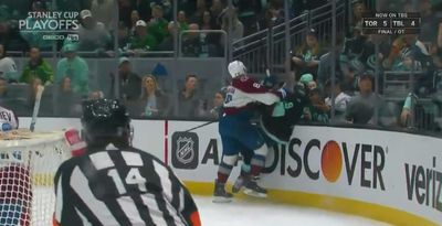 NHL fans were furious Cale Makar was called for a minor after a brutal Jared McCann cheap shot