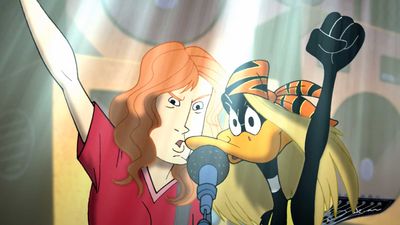 Celebrating the ridiculous moment Megadeth's Dave Mustaine appeared on Daffy Duck spin-off, Duck Dodgers