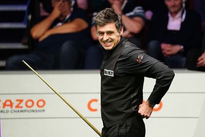 Ronnie O’Sullivan rallies to build 6-2 quarter-final advantage over Luca Brecel