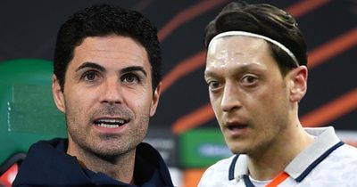 Mikel Arteta's problem with Mesut Ozil forced him to change his mind about Arsenal
