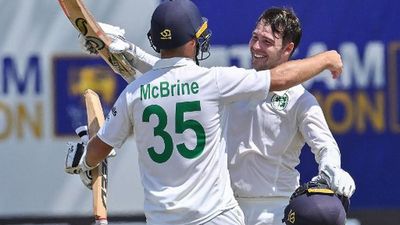 Ireland reaches highest Test score of 492 vs Sri Lanka