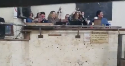 Hilarious scenes as hen party descends on Carrigallen Mart's weekly heifer sale