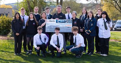 Perth High School pupils delighted with school trip funding boost from drilling firm Merlin