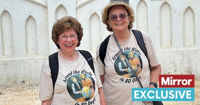 'We're 81-year-old best friends and we're on a mission to travel the world together'